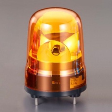 【EA983FS-101YA】AC100V LED回転灯(ブザー付/黄色)