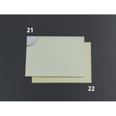 【EA983GG-22】297x210mm 蓄光粘着シート(高輝度・長残光タイプ)