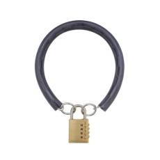 【EA983TT-202】φ4.0x600mm チェーンロック(ダイヤル錠)