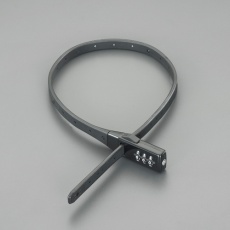 【EA983TT-251】11x532mm バンドロック(ダイヤル錠/ブラック)