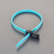 【EA983TT-253】11x532mm バンドロック(ダイヤル錠/ブルー)