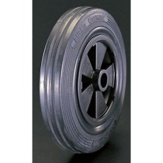 【EA986MC-80】80x25mm 車輪(ラバータイヤ・PPリム)