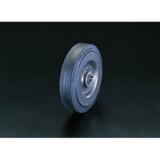 【EA986MH-200】200x50mm 車輪(ラバータイヤ・スチールリム・ボールベアリング)