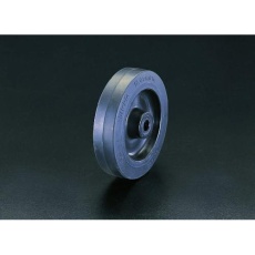 【EA986MJ-200】200x50mm 車輪(ラバータイヤ・ナイロンリム・ローラーベアリング)
