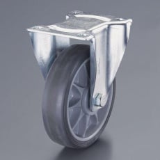 【EA986PG-125】125mm キャスター(固定金具・ホイールカバー付)