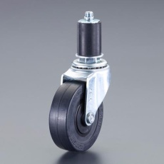 【EA986PT-851】65mm キャスター(自在金具・パイプ用)