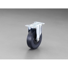 【EA986PT-93】100mm キャスター(固定金具付)
