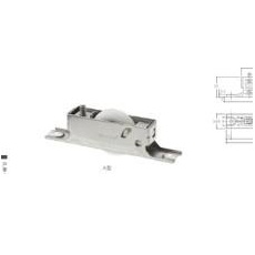 【EA986RH-1】30mm 戸車(平型/ポリアセタール樹脂車/ステンレス枠)