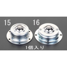 【EA986S-16】76.0x31.0mm ボールキャスター(スチール製)