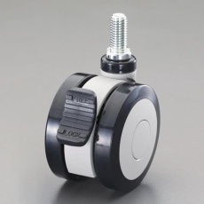 【EA986TE-16】75mm キャスター(ツインホイール・ブレーキ付)