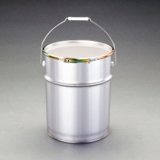 【EA991AG-8】20L ペール缶(バンドタイプ/耐食・耐薬品性/SUS)