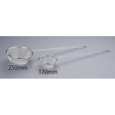 【EA992CM-45】φ250/0.36mm/16メッシュ こし網(柄付・ステンレス製)