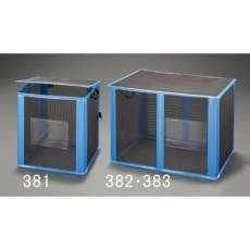 【EA995AA-381】600x600x700mm/250L ダストボックス(折畳式)