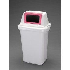 【EA995CA-51】70L ダストボックス(一般用/レッド)