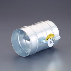 【EA997DD-100】φ100x132mm 風量調節ダンパー(ガイド式)