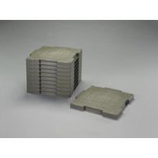 【EA997RZ-50】500×500×45mm 樹脂製敷板(連結式/OD/10枚)