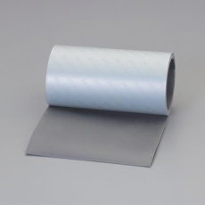 【EA997XB-23】114×1000×3.2mm 防振ウレタンロール(バンポン/黒)
