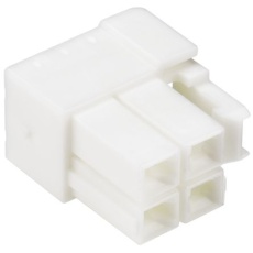 【VLP-04V-1】コネクタハウジング(4極 ピッチ：6.2mm 2列)