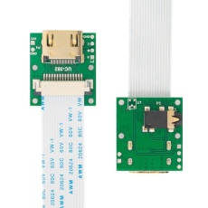 【UCTRONICS-B0091】Arducam Raspberry Piカメラ専用 CSI - HDMI ケーブル延長モジュール(15ピン 60mm FPCケーブル)