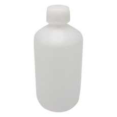 【10-2706-55】標準規格瓶 丸型細口(ナチュラル) 30