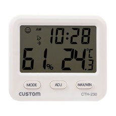 【1-4061-21-20】デジタル温湿度計 CTH-230 校正付
