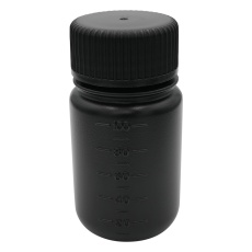 【15-3012-55】Jボトル丸型 広口 遮光 100mL 1