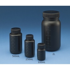 【15-3014-55】Jボトル丸型 広口 遮光 500mL 1