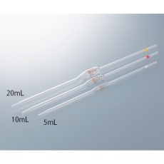 【1-8570-19-24】ホールピペット 20mlJCSS校正書付