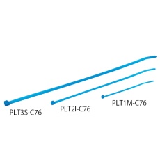 【1-9330-01】フッ素樹脂ケーブルタイPLT1M-C76