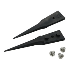 【2-8667-11】5SVR.交換用チップ精密耐薬ピンセット