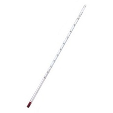 【3-5577-02】赤液棒状温度計AL0～100℃450mm