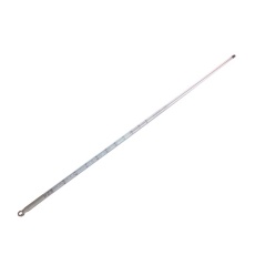 【3-5931-02】赤液棒状温度計AL0～100℃600mm