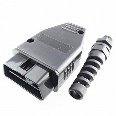 【7161G-1.8-10A-CASE】OBD2カバー付きコネクター