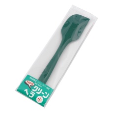 【クリーンヘラ 小】シリコーンヘラ 緑