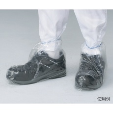 【3-8990-01】スリップ防止VR靴カバー クリアー 49