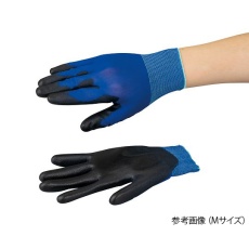 【4-1801-01】アズツール青色PUコート手袋 S