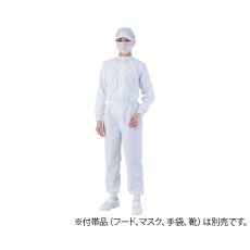 【4-2331-01】KW白S 快適清涼ツナギ服 3A2404