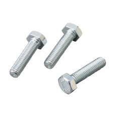 【4-293-19】六角ボルト全ネジM4×25SUS 40本
