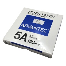 【4-898-13】定量濾紙 No.5A 150mm 100枚