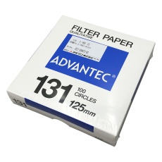【4-906-13】定性濾紙 No.131 125mm 100枚
