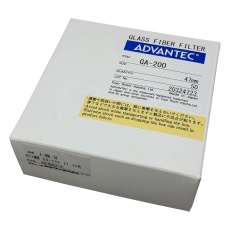 【4-908-34】ガラス濾紙 GA-200 47 50枚