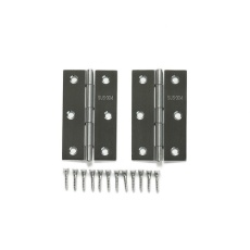 【61-7021-02】P-615 ステン蝶番 64mm 2個