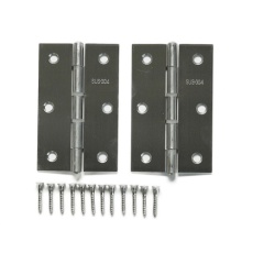 【61-7021-04】P-617 ステン蝶番 89mm 2個
