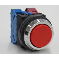 【62-3836-09】ABN111R 平形押しボタンスイッチ