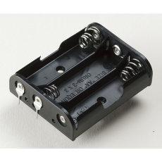 【62-8341-85】SN3-3PC ピン付電池ホルダー