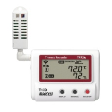 【6-8030-31-20】温湿度記録計TR-72wb校正証明書付