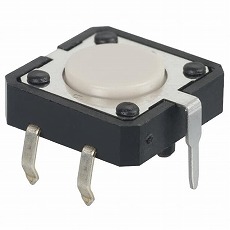 【B3F-4100】[受注生産品]タクタイルスイッチ12mm角タイプ