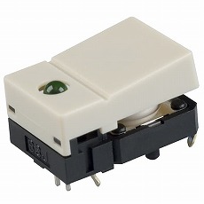 【B3J-4000】ヒンジ形タクタイルスイッチLED1灯形