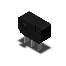 【D2MC-5F】[受注生産品]極超小形基本スイッチ