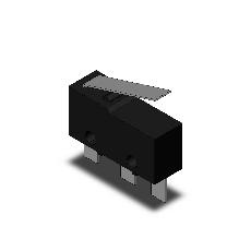 【D2S-01L-F】シール形極超小形基本スイッチ